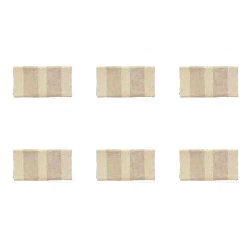 Striped Kitchen Roller Plain Towel (Bulk Buy Pack Of 6)