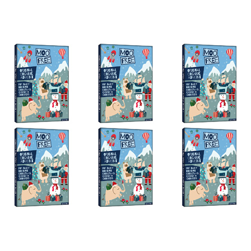 Moo Free Advent Calendar (Bulk Buy Pack Of 6)