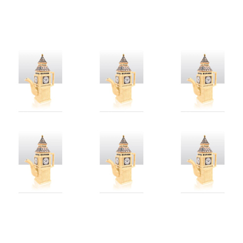 Big Ben Teapot (Bulk Buy Pack Of 6)