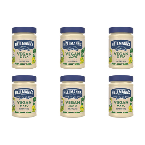 Hellmanns Vegan Mayonnaise (Bulk Buy Pack Of 6)