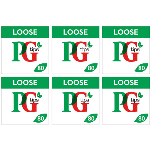 PG Tips Leaf Tea (Bulk Buy Pack Of 6)