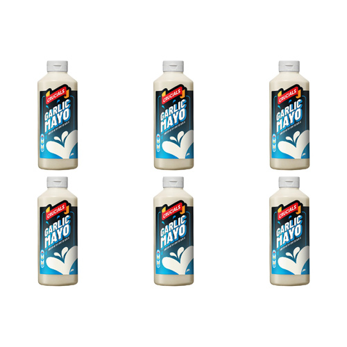 Crucials Garlic Mayo (Bulk Buy Pack Of 6)