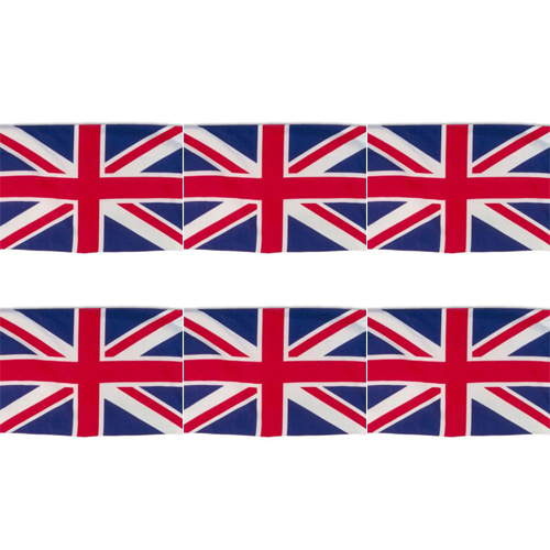 Union Jack Flag 3ft x 2ft (Bulk Buy Pack Of 6)