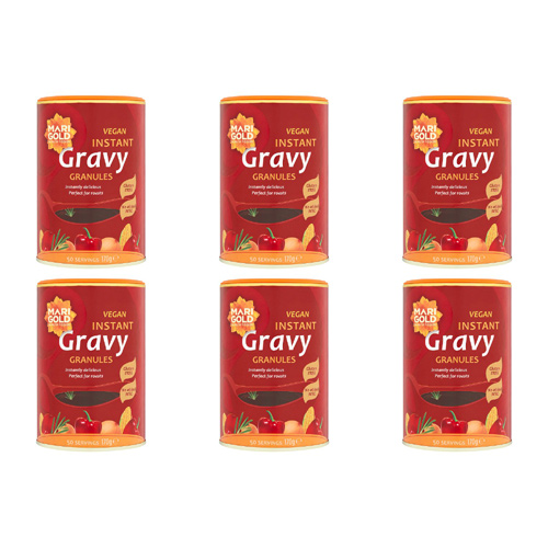 Marigold Gluten Free Instant Gravy Granules (Bulk Buy Pack Of 6)