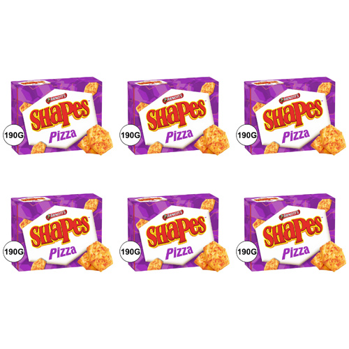 Arnott's Shapes Pizza Snack Crackers (Bulk Buy Pack Of 6)