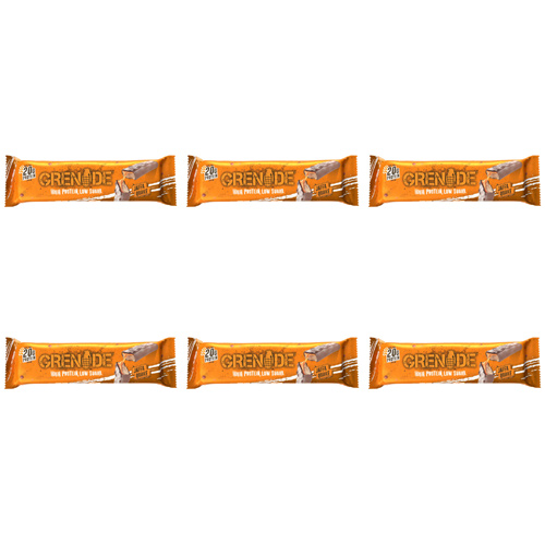 Grenade Jaffa Quake Protein Bar (Bulk Buy Pack Of 6)