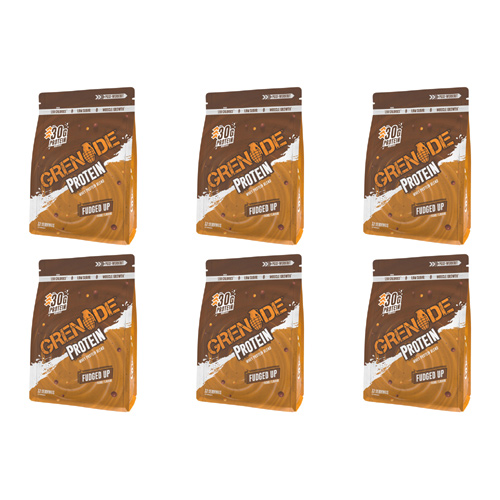 Grenade Protein Whey Protein Blend Fudge Flavour (Bulk Buy Pack Of 6)