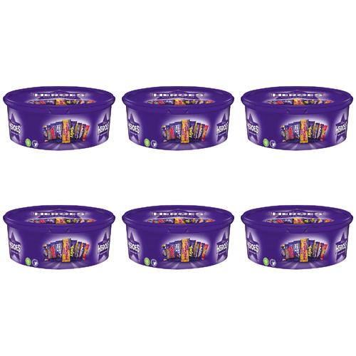Cadbury Heroes Tub (Bulk Buy Pack Of 6)