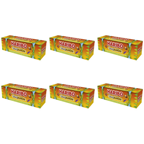 Haribo Tangfastics Tube (Bulk Buy Pack Of 6)