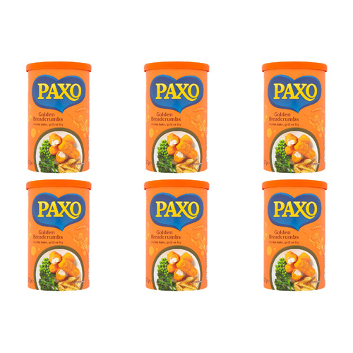 Paxo Golden Bread Crumbs (Bulk Buy Pack Of 6)
