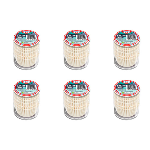 Dr. Oetker Baking Cases 100 (Bulk Buy Pack Of 6)