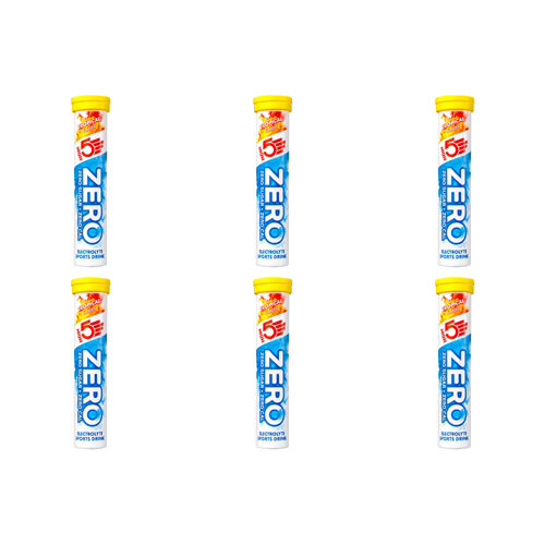 High5 Zero Tropical Flavour Electrolyte Sports Drink (Bulk Buy Pack Of 6)