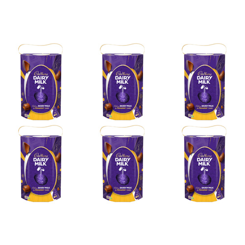 Cadbury Dairy Milk Caramel Easter Special Gesture Egg (Bulk Buy Pack Of 6)