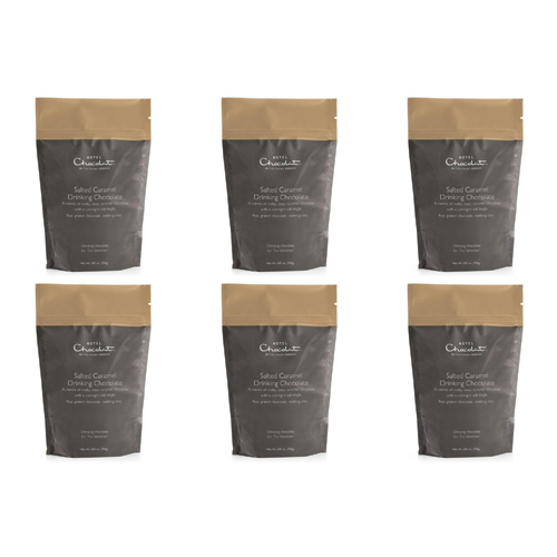 Hotel Chocolat Salted Caramel Drinking Chocolate (Bulk Buy Pack Of 6)