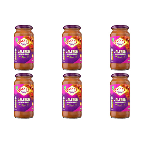Pataks Jalfrezi Cooking Sauce (Bulk Buy Pack Of 6)