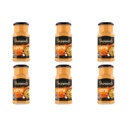 Sharwoods Korma Sauce Mild (Bulk Buy Pack Of 6)