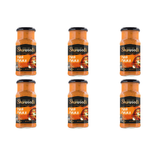 Sharwoods Tikka Masala Cooking Sauce (Bulk Buy Pack Of 6)