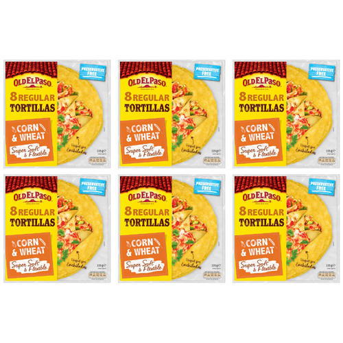 Old El Paso Corn Tortillas (Bulk Buy Pack Of 6)