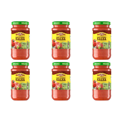 Old El Paso Salsa Mild (Bulk Buy Pack Of 6)