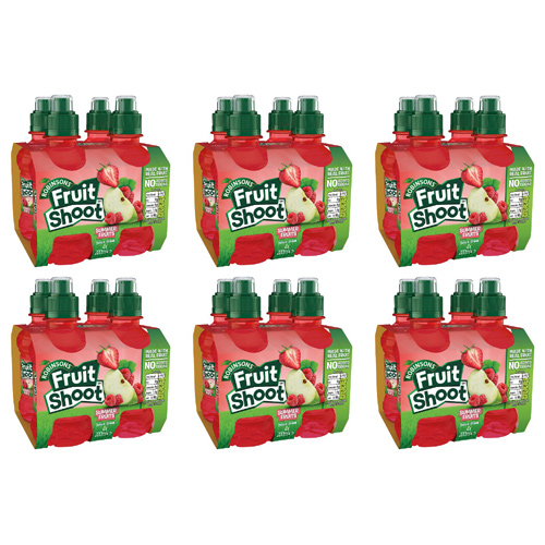Robinsons Fruit Shoot NAS Summer Fruits 4pk (Bulk Buy Pack Of 6)
