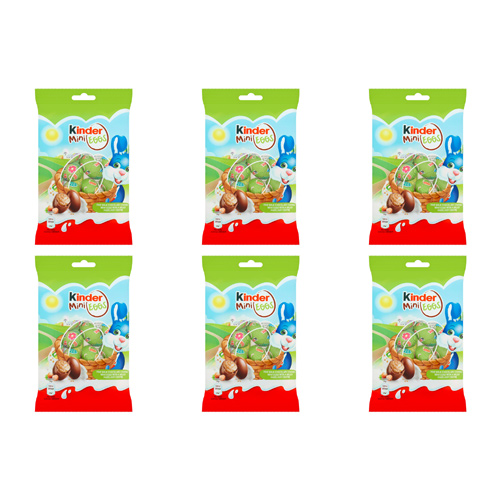 Kinder Mini Eggs (Bulk Buy Pack Of 6)