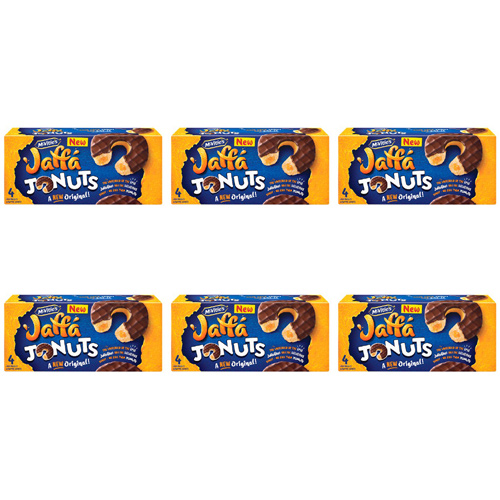 Mcvities Jaffa Jonuts 4 Pack (Bulk Buy Pack Of 6)