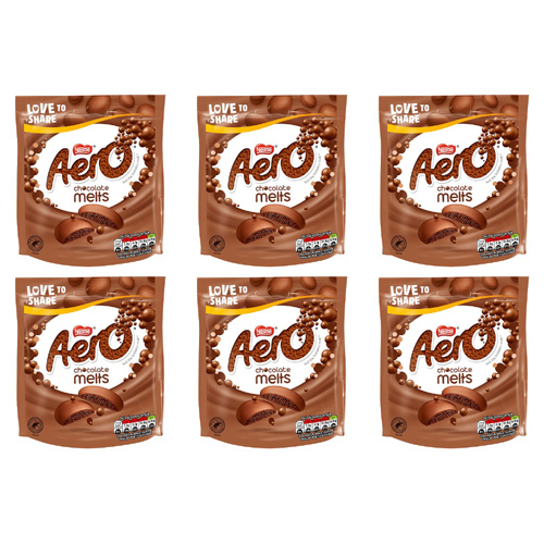 Aero Melts Milk Pouch (Bulk Buy Pack Of 6)