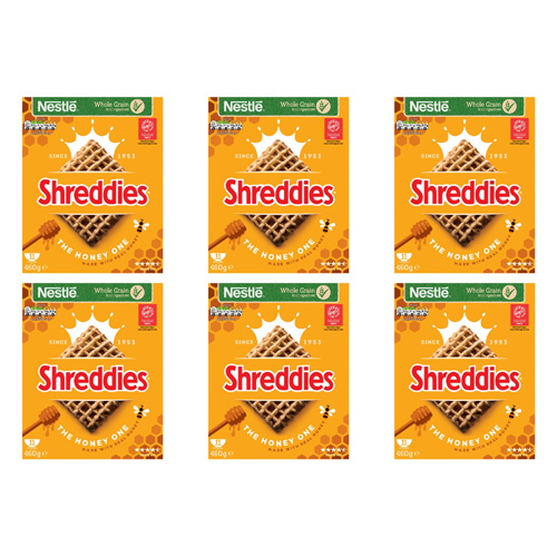 Nestle Honey Shreddies (Bulk Buy Pack Of 6)