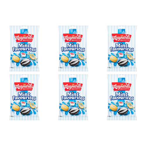 Bassetts Mint Favourites (Bulk Buy Pack Of 6)