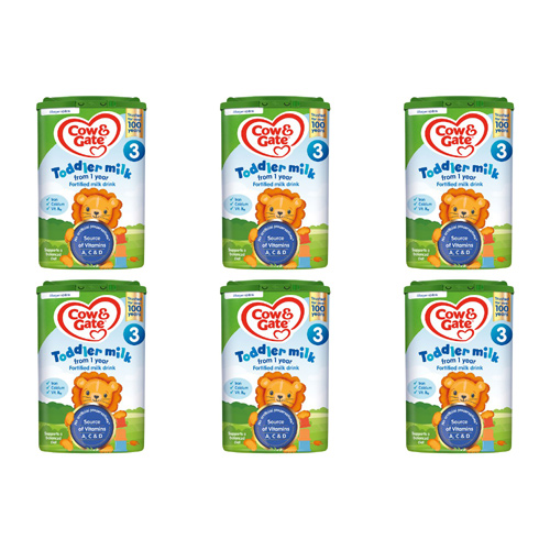 Cow & Gate Growing Up Milk 1+ (Bulk Buy Pack Of 6)
