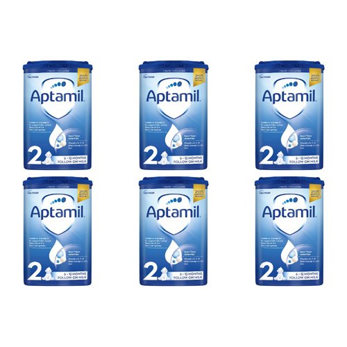 Milupa Aptamil Follow On Milk 6 - 12 Mnths (Bulk Buy Pack Of 6)