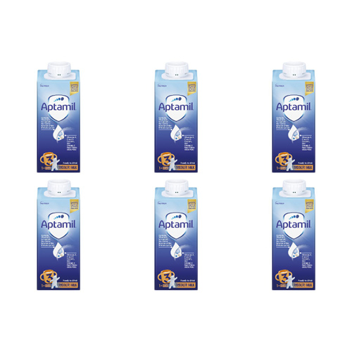 Milupa Aptamil Growing Up Milk 1+ Ready To Drink (Bulk Buy Pack Of 6)