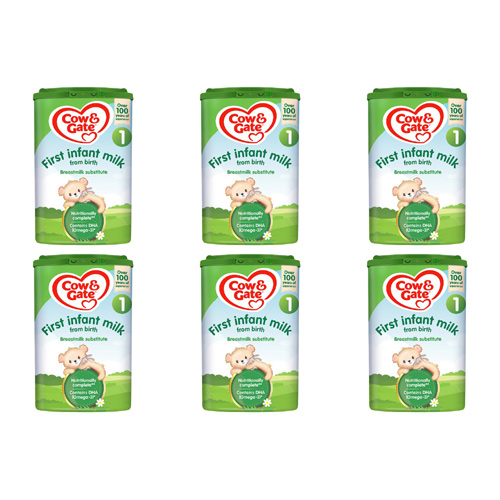 Cow & Gate First Infant Milk (Bulk Buy Pack Of 6)