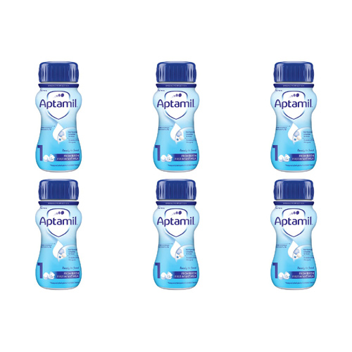 Milupa Aptamil First Milk Ready to Drink (Bulk Buy Pack Of 6)