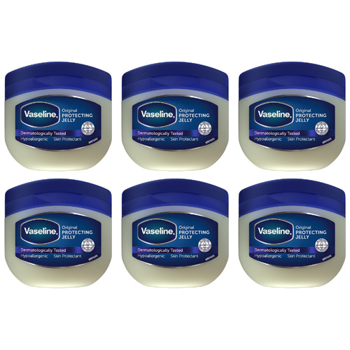 Vaseline Pure Petroleum Jelly (Bulk Buy Pack Of 6)