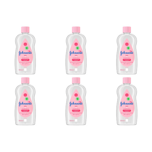 Johnsons Baby Oil (Bulk Buy Pack Of 6)