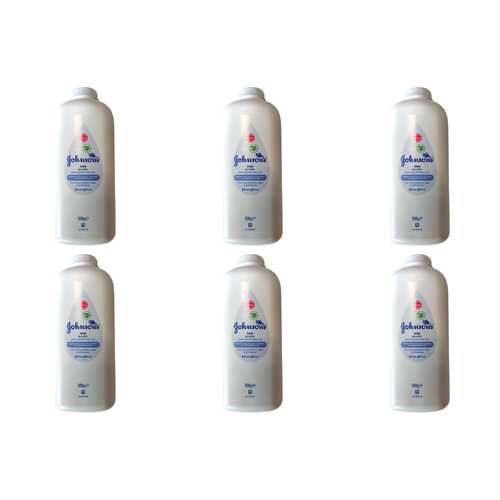 Johnsons Baby Powder Large (Bulk Buy Pack Of 6)