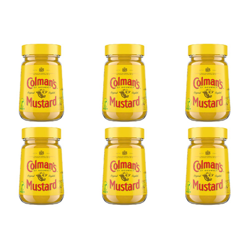 Colmans English Mustard (Bulk Buy Pack Of 6)