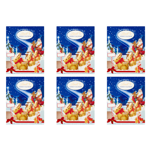 Lindt Advent Calendar (Bulk Buy Pack Of 6)