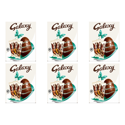Galaxy Indulgence Easter Egg (Bulk Buy Pack Of 6)