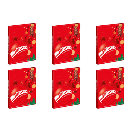Maltesers Merryteaser Advent Calendar (Bulk Buy Pack Of 6)