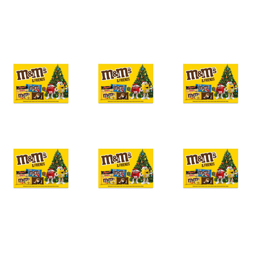 M&Ms & Friends Medium Selection Box (Bulk Buy Pack Of 6)