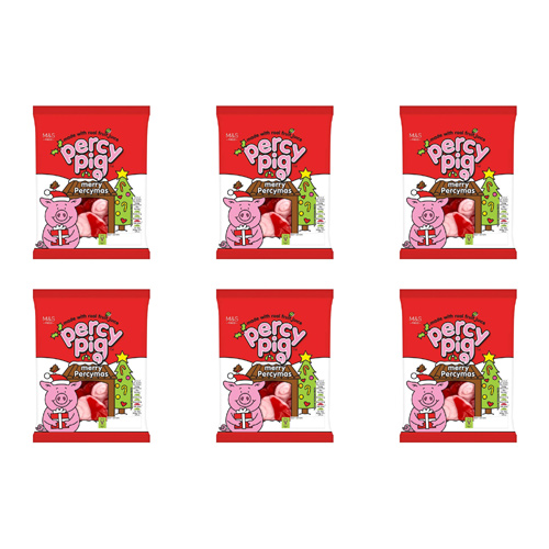 Marks and Spencer Percy Pig Merry Percymas (Bulk Buy Pack Of 6)