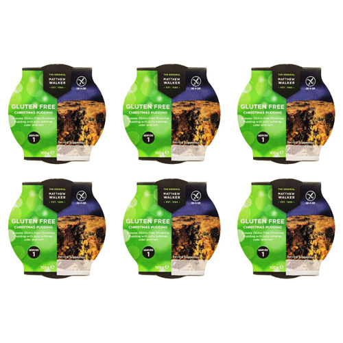 Matthew Walker Gluten Free Christmas Pudding Small (Bulk Buy Pack Of 6)