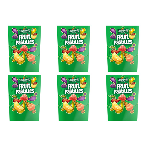Rowntrees Fruit Pastilles Carton (Bulk Buy Pack Of 6)