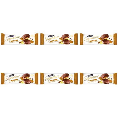 Mcvities Signature Caramel Chocolate Rounds (Bulk Buy Pack Of 6)
