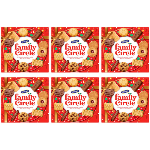 McVities Family Circle Carton (Bulk Buy Pack Of 6)
