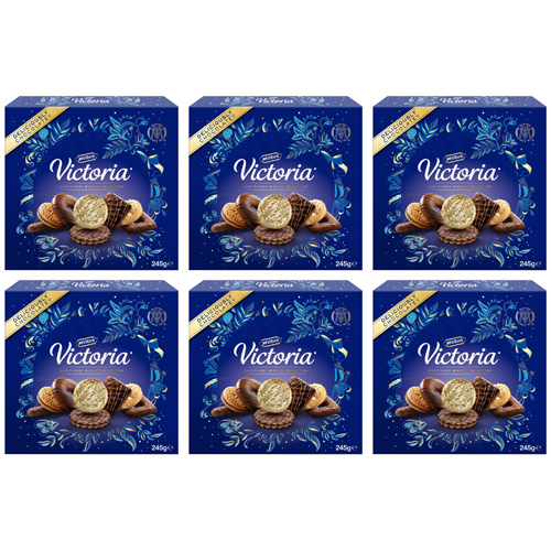 McVities Victoria Carton Biscuit Selection (Bulk Buy Pack Of 6)