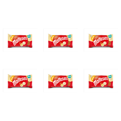 Mars Maltesers White Chocolate (Bulk Buy Pack Of 6)