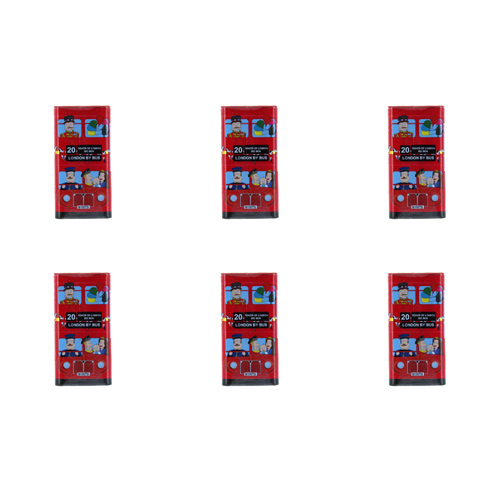 New English Teas Travel Mints London Bus (Bulk Buy Pack Of 6)